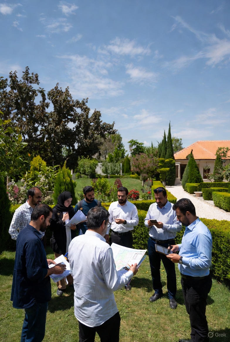 کارشناسی باغ و زمین