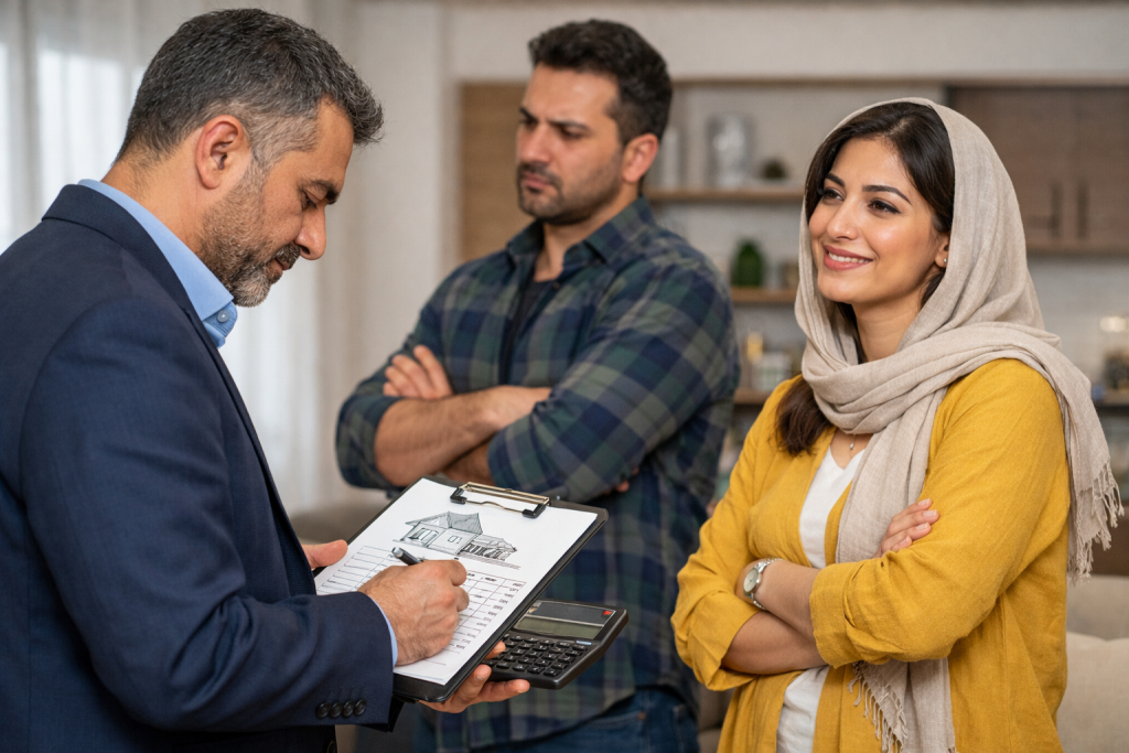 کارشناسی ملک برای مهریه و تملک دولتی